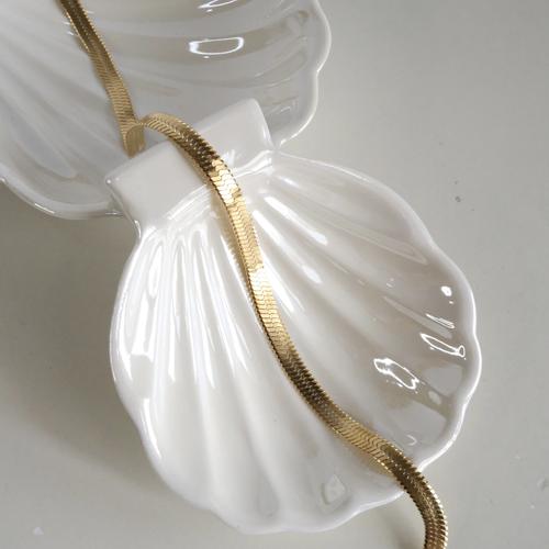 Jual 5MM SNAKE CHAIN GOLD / KALUNG 