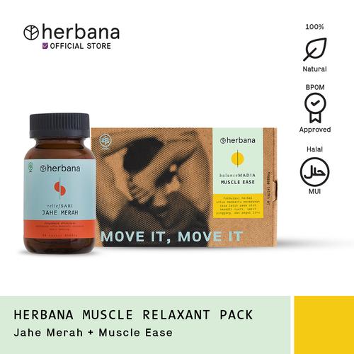 Promo Herbana Muscle Relaxant Pack Kota Tangerang HERBANA Tokopedia