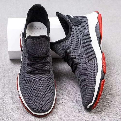 Gambar Dane And Dine Sneaker Man S0094 Grey Black - 39, Abu-abu dari Dane And Dine Kota Tangerang Tokopedia