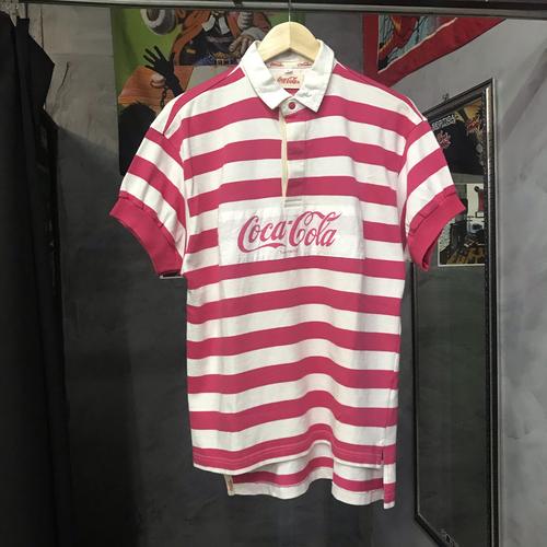 Jual Vintage Coca Cola Rugby Shirt 