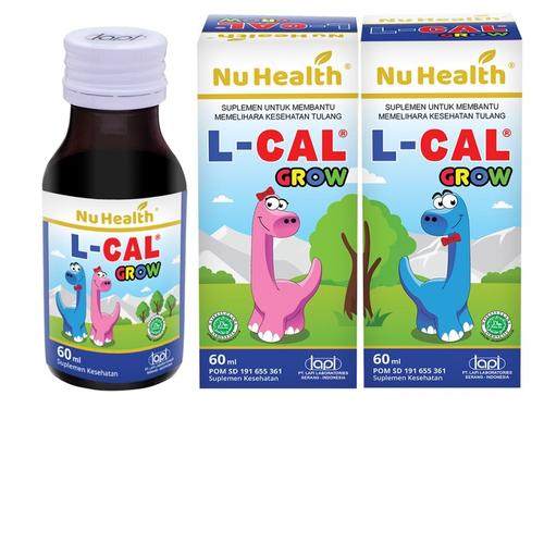 Gambar Nu Health L-CAL Grow - Botol Isi 60ml - Suplemen pertumbuhan dari earlyshop81 Kota Malang Tokopedia