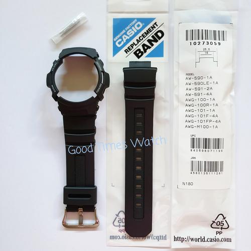 Jual PAKET BEZEL STRAP G-SHOCK AW-590 AW-591 AWG-100 AWG-101 Casio Original  - Jakarta Barat - Good Times Watch | Tokopedia