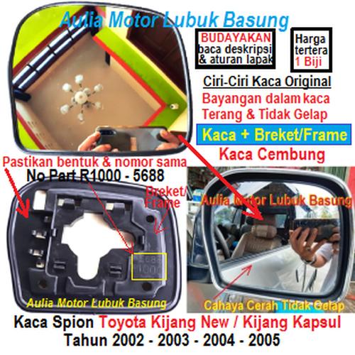 Foto Produk kaca spion toyota kijang new, kapsul 2002 -2003 original sebelah kanan dari Aulia Motor Lubuk Basung