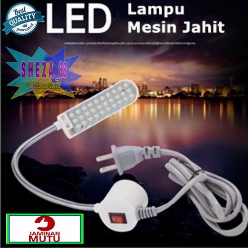 Gambar Lampu Mesin Jahit LED 20 titik Magnet (PAKAI COLOKAN) dari SHEZA_88 SHOP Kota Denpasar Tokopedia