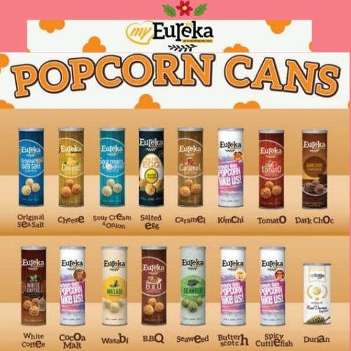 Jual EUREKA POPCORN CANS 90g KIMCHI Kota Tangerang