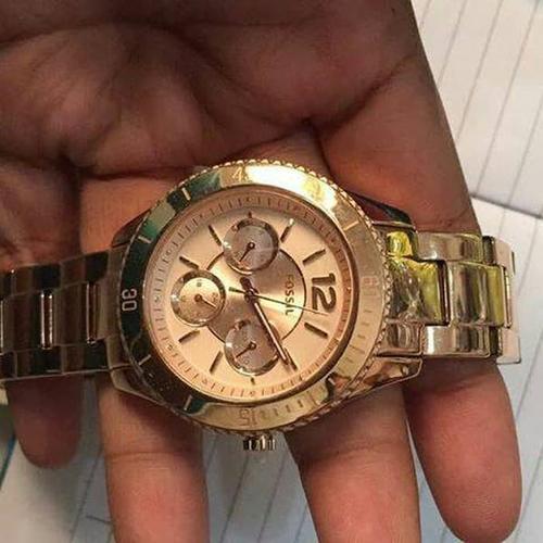 Jual Fossil Stella Rose Gold Women 