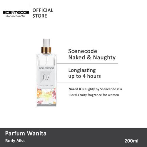 Gambar Body Mist Original Scentcode 07 - Naked & Naughty For Woman 200ml dari Scentcode Official Kota Bekasi Tokopedia
