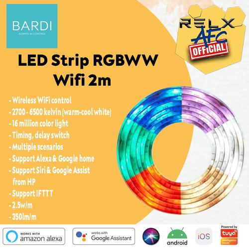 Promo Lampu LED Strip RGBWW Wifi 2m - control by app / google home / alexa  - Jakarta Pusat - Relx Afc Official | Tokopedia