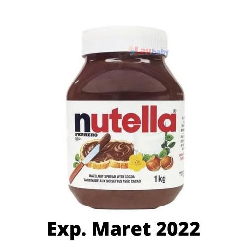 Foto Produk TS - Nutella Spread Selai Coklat 1000gr 1kg - Packing Std dari LAV Baby