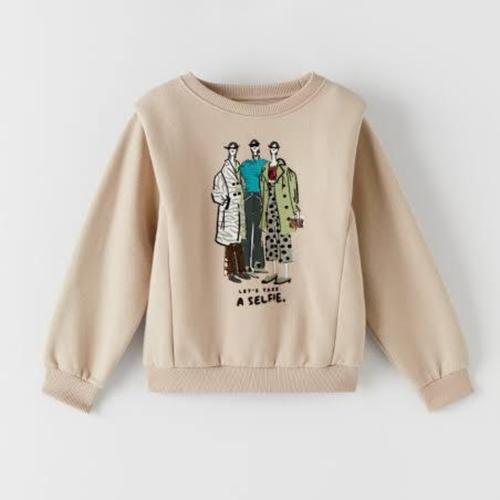 Jual SWEATER ZARA GIRL SEQUIN - Jakarta 