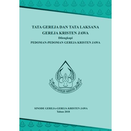 Gambar Tata Gereja & Tata Laksana Gereja Kristen Jawa Tahun 2018 dari GKJ Shop Kota Salatiga Tokopedia