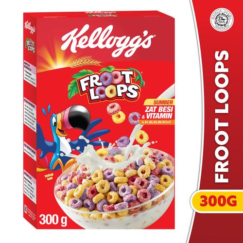 Foto Produk Kelloggs Froot Loops 300g dari Kelloggs Official