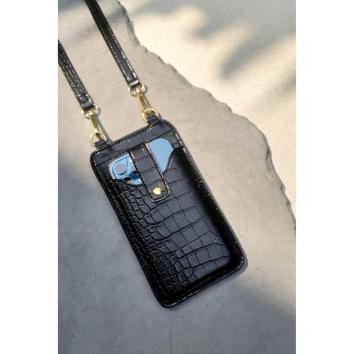 Gambar Sling pouch Wanita Neo Croco FB81 - Hitam dari Bimashop Kab. Bogor Tokopedia