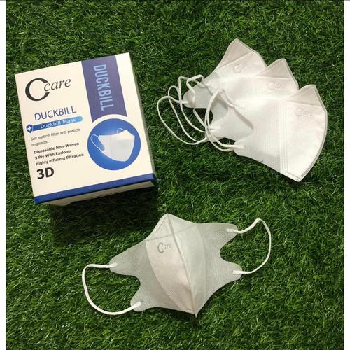 Foto Produk Masker duckbill medis 1 Box isi 50 Pcs - Putih dari mobile iphone