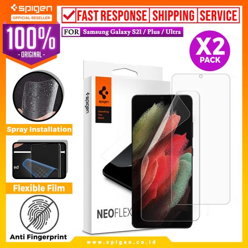 Foto Produk Anti Gores Hydrogel Spigen Samsung Galaxy S21 Ultra Plus Neo Flex - S21 Plus dari Spigen Official