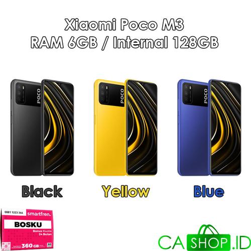 Foto Produk Xiaomi Poco M3 - 6GB 128GB (6/128) - New Original Garansi Resmi - Black dari CA Shop