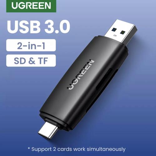 Jual Ugreen USBC & USBA Card Reader Up to 5Gbps 80191 Kota Surabaya