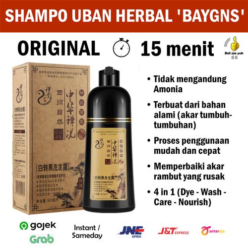 Foto Produk Shampoo uban Original Baygns 500 gr. Alami dan instant dari Beliajayuk88