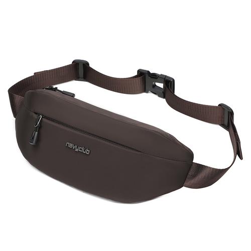 Foto Produk Navy Club Waist Bag FJGH -Tas Pria Wanita - Crossbody Bags Tas Outdoor - Cokelat dari Navy Club Official Store