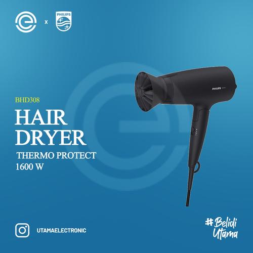 Foto Produk PHILIPS Hair Dryer 3000 Series - BHD308 dari UTAMA_ELECTRONIC