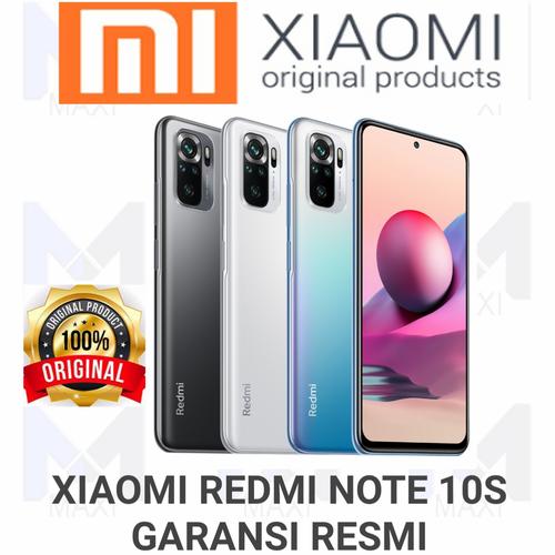 Foto Produk Xiaomi Redmi Note 10S 6/64 Ram 6GB Rom 64GB Garansi Resmi - ONYX GRAY dari Maxi phone cell