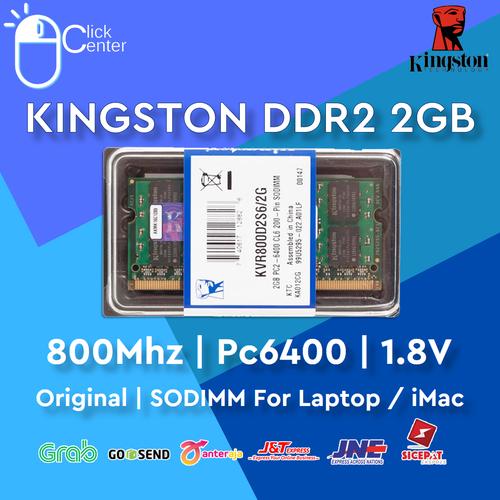 Jual RAM LAPTOP KINGSTON DDR2 2GB PC 6400 800 Mhz SODIMM