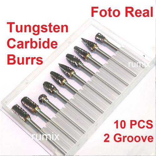 Gambar Mata Bor Tuner Rotary Burr Tungsten Carbide Mini Grinder Drill Cuner dari Rumix Jakarta Utara Tokopedia