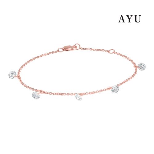 Candy Pop Chain Bracelet 17K Rose Gold 