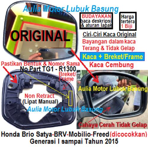 Foto Produk kaca spion ori non retract brio satya freed mobilio brv 2015 kebawah R dari Aulia Motor Lubuk Basung