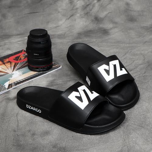 Gambar Sandal Cowok - Slippers Hitam "DZ" - 40 dari DZARGO Official Store Kab. Purbalingga Tokopedia