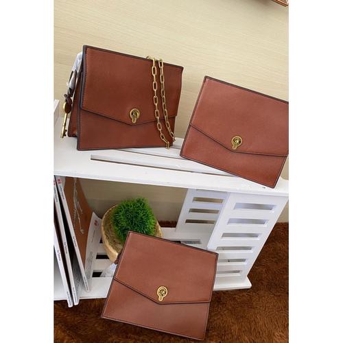 Fossil stevie small crossbody brown nwt 
