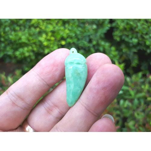 Foto Produk Liontin Batu Permata Natural Giok Jadeite Jade Burma Type A JDT023 dari CNC phoneshop
