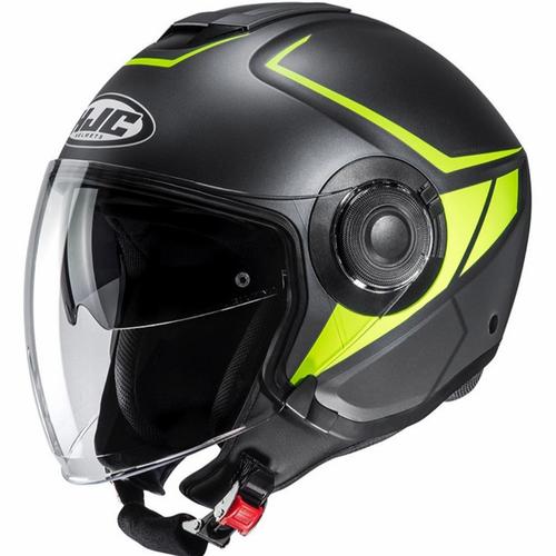 Jual HJC i40 CAMET MC4HSF YELLOW | HELM 