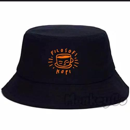 Jual TOPI BUCKET LOGO FILOSOFI KOPI 