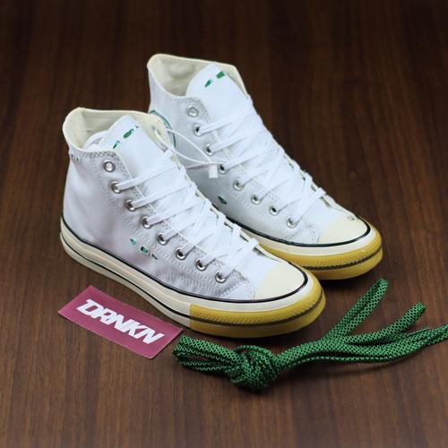 Jual SEPATU CONVERSE CHUCK 70S HIGH X DR WOO WHITE GREEN EGRET - Main Image