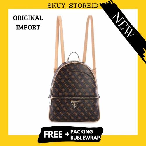 Jual TAS WANITA GUESS BACKPACK BRANDED 