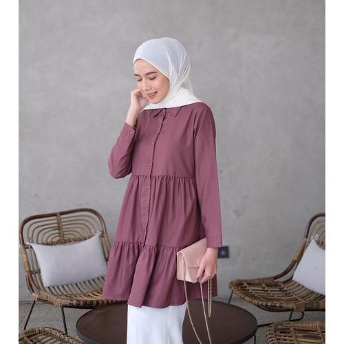 Foto Produk Atasan Wanita Muslim | Kalina Tunik | Tuyobo Premium - Lavender dari Terminalgrosir Indonesia