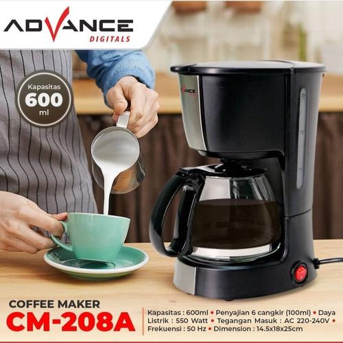 Jual COFFEE MAKER ADVANCE CM-208A ALAT 