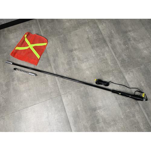 Jual Tiang Bendera Mobil Tambang Buggy Whip 3m (10 feet) Jakarta