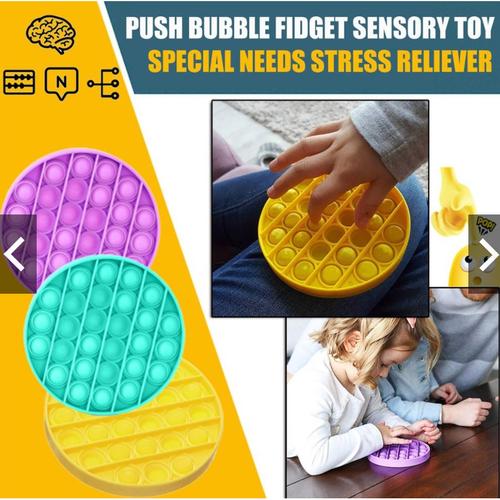 Pop It Fidget Toy Bubble Series 