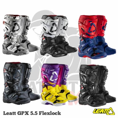 Jual SEPATU BOOT LEATT GPX 5.5 FLEXLOCK 