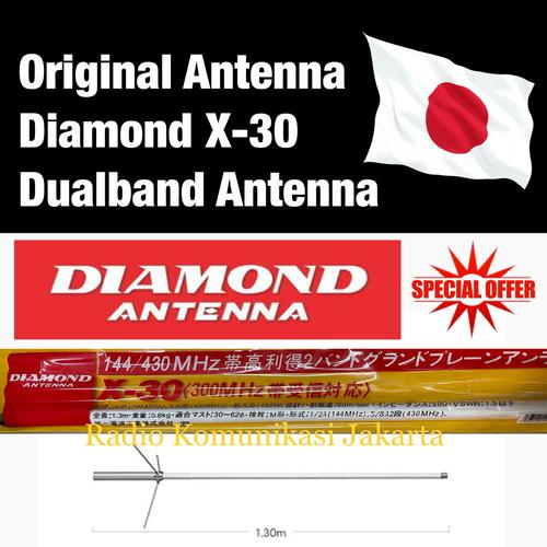 Jual Original Ori Antenna Antena Base Rumah Diamond Dualband X30 X30