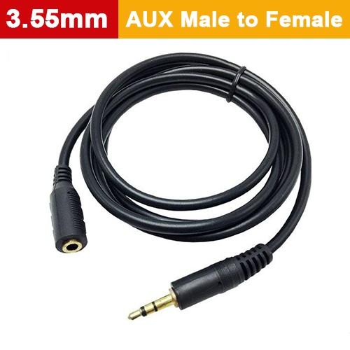 Jual Cable Audio extension 3.5mm MaleFemale 1.5m Kabel aux mf 1.5
