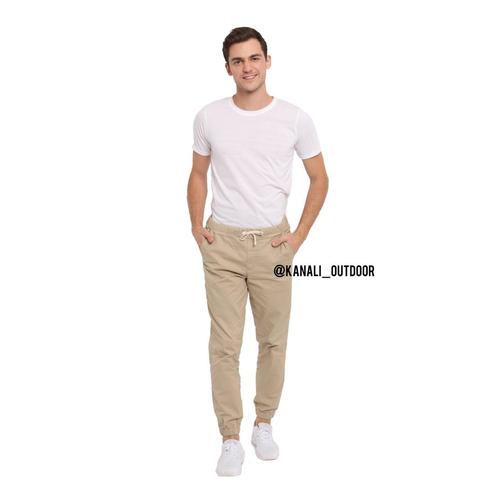 Jual Men G.A.P Chino Jogger Pant KHAKI 