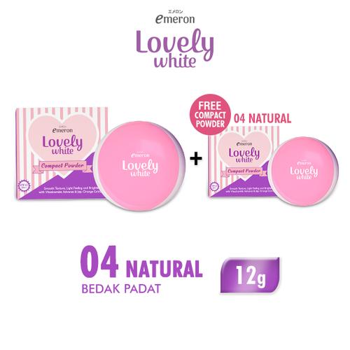 Foto Produk Emeron Lovely White Compact Powder Natural 04 dari Wings Official Store