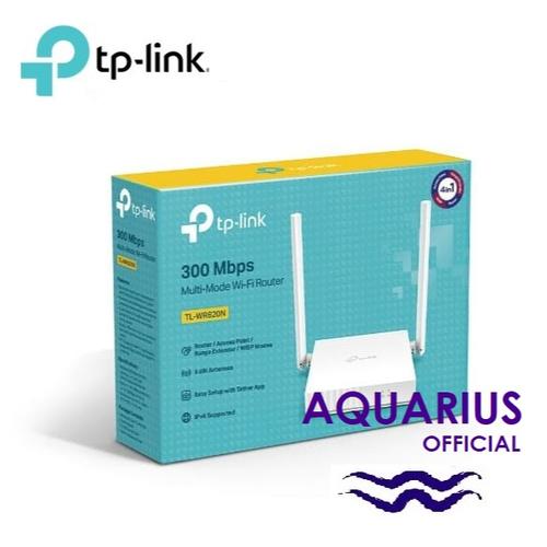 Foto Produk TP-LINK TL-WR820N 300Mbps Wireless N Router dari Aquarius Official