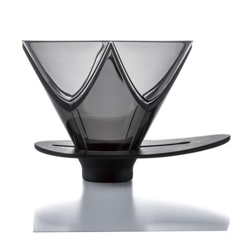 Foto Produk Hario V60 One Pour Plastic Dripper MUGEN VDMU-02-TB dari Hario Indonesia