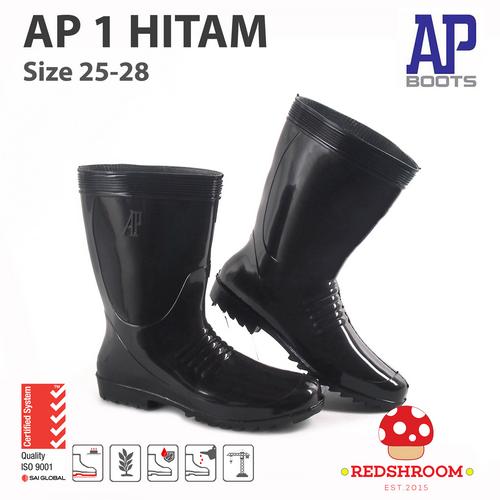 Gambar Sepatu Boot Pendek AP Boots AP 1 BLACK Kebun Pabrik Peternakan - 25 dari redshroom Jakarta Barat Tokopedia