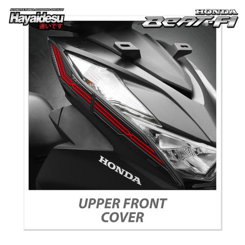 Gambar Hayaidesu BEAT 2020 Body Protector Upper Front Cover - Merah dari Hayaidesu Indonesia Jakarta Selatan Tokopedia