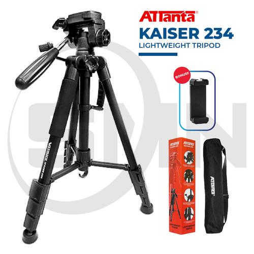 Foto Produk Tripod camera dslr attanta kaiser 234 + bag / tripod video - KAISER 234 dari SMN Official